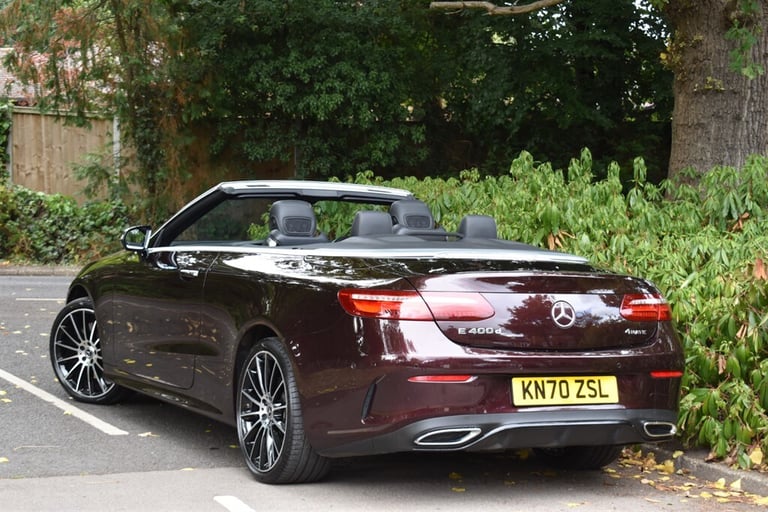 2020 Mercedes-Benz 400 E  D 4MATIC AMG LINE PREMIUM PLUS Convertible Diesel Automatic