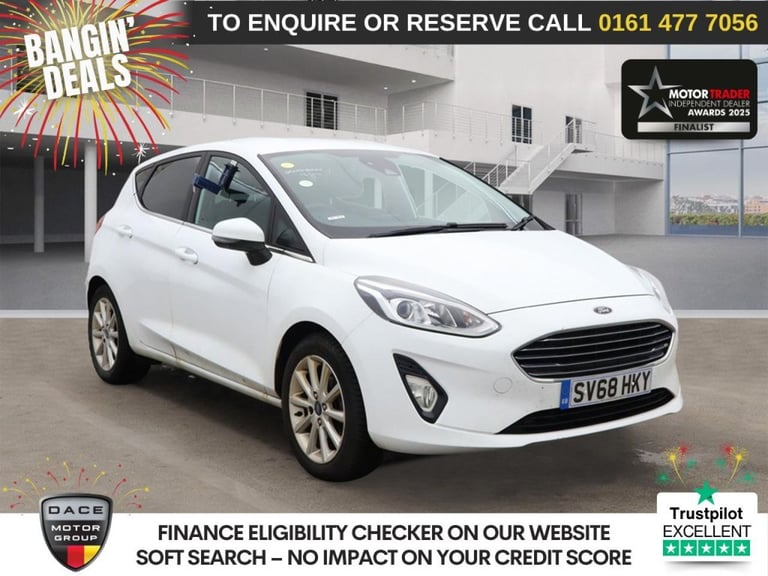 2018 Ford Fiesta 1.0 EcoBoost Titanium 5dr HATCHBACK PETROL Manual