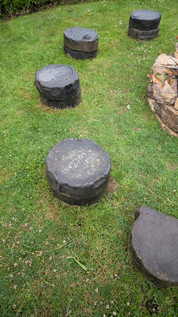 Old stone weights