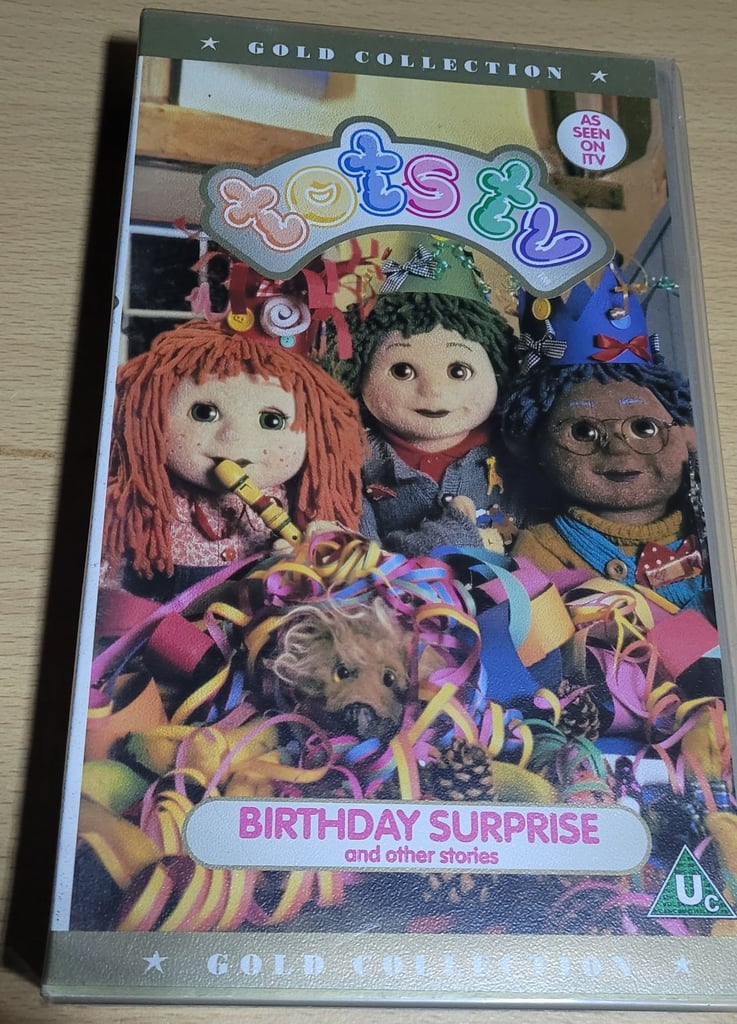 Vintage Tots TV VHS Birthday Surprise VHS 1999 Video Tape Gold Collection - Excellent Condition b13