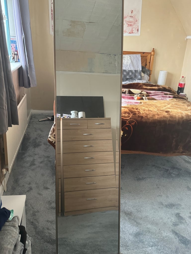 Full length standing mirror 