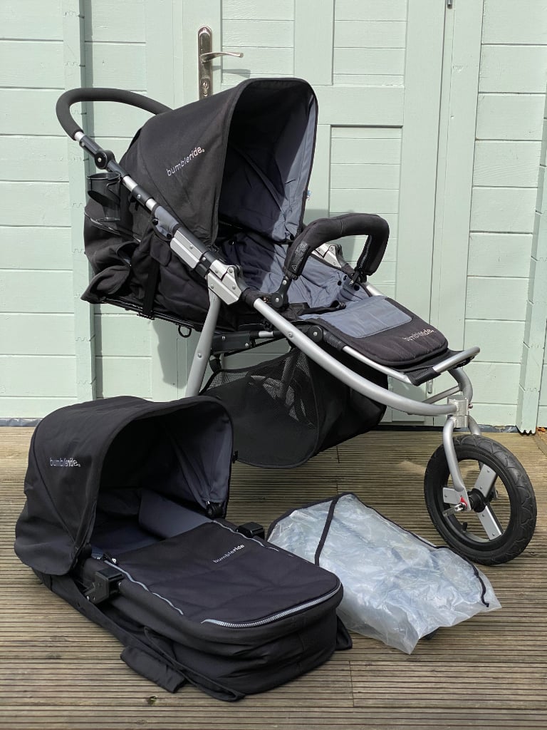 Bumbleride Indie All-Terrain Jogging Pram Cot & Rain Cover