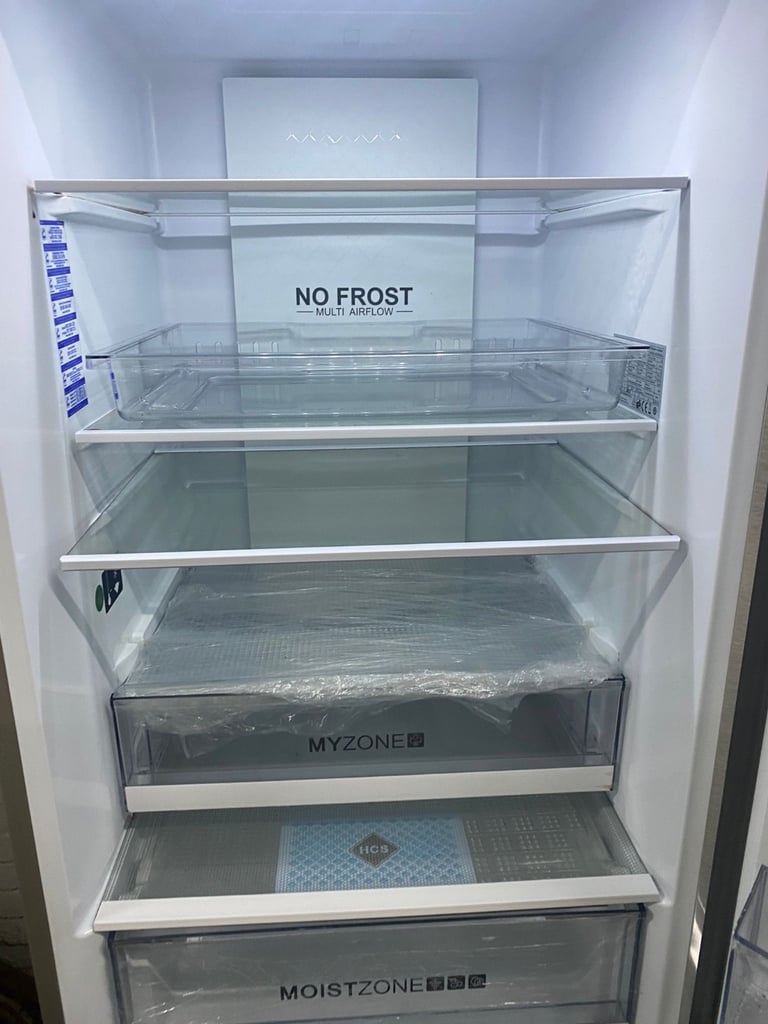 FREE DELIVERY Haier Stainless Steel 3Doors Frost Free Fridge Freezer For Sale