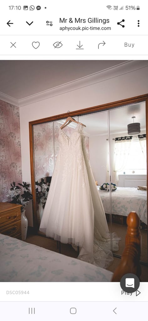 image for Wedding dress size 16