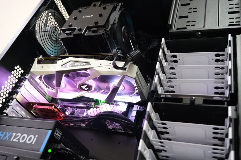 Workstation & Gaming– Threadripper 2970WX (24C/48T), 128GB RAM, RTX 2080S, 10GBE