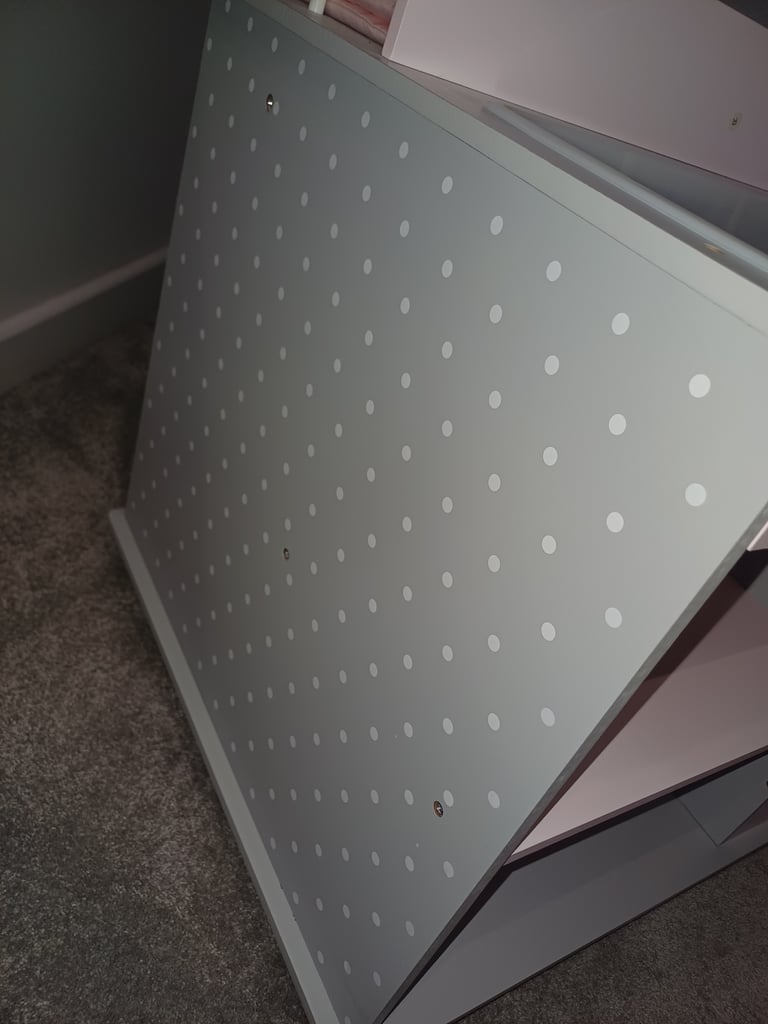 Dolls wooden changing unit