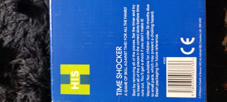 Time shocker game as new