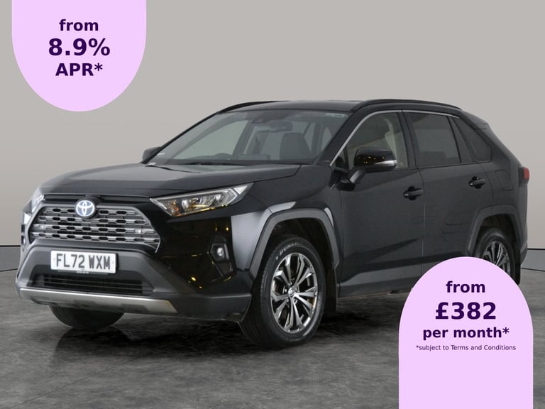 2022 Toyota RAV4 2.5 VVT-h GPF Design SUV 5dr Petrol Hybrid CVT Euro 6 (s/s) (218 ps) - LED  Suv ...