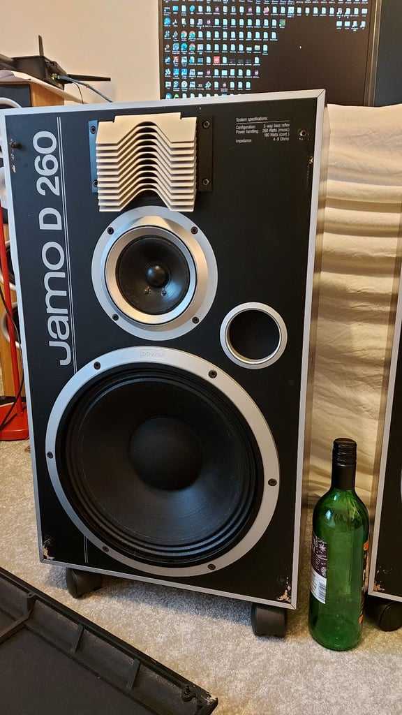 Vintage Jamo D260 speakers Patcham @ withdean park