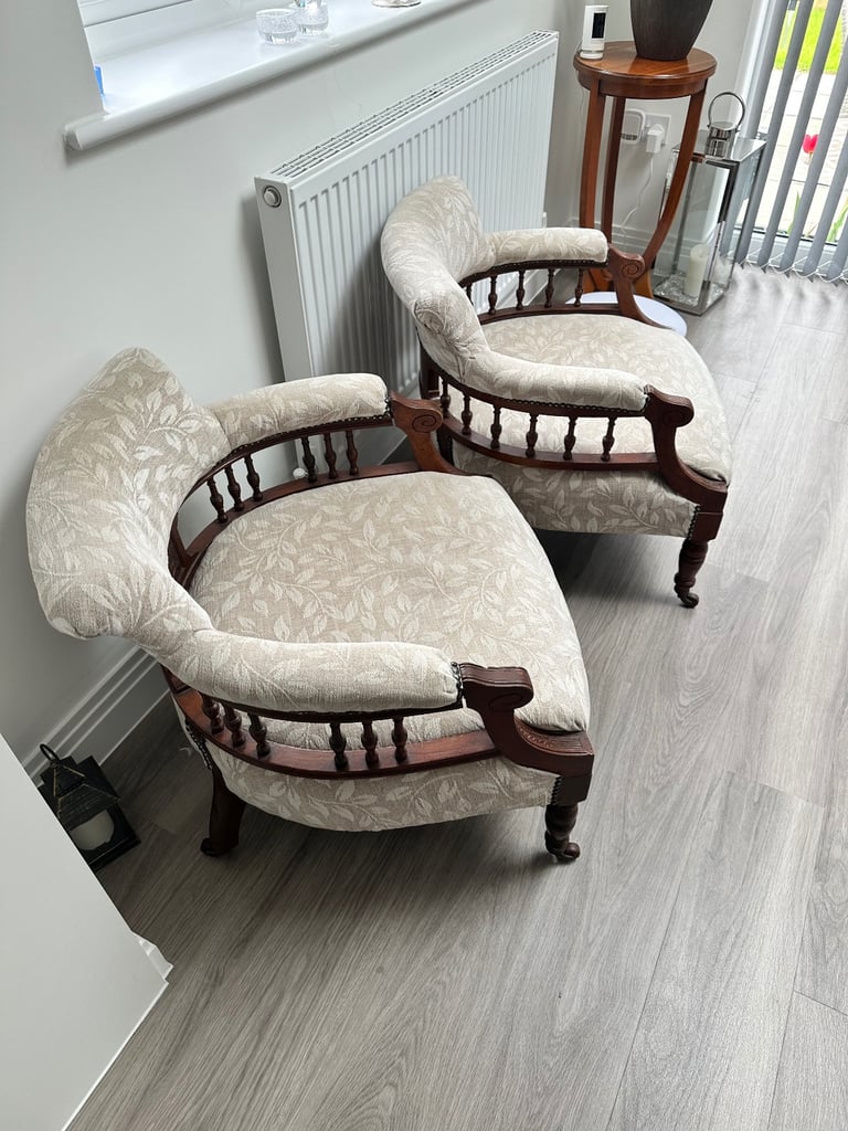 image for Pair of two tub chairs