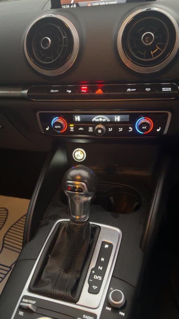 67 plate Audi A3 1.6 TDI Sport AUTOMATIC S Tronic 4 door Saloon Euro 6 ULEZ Free Delivery