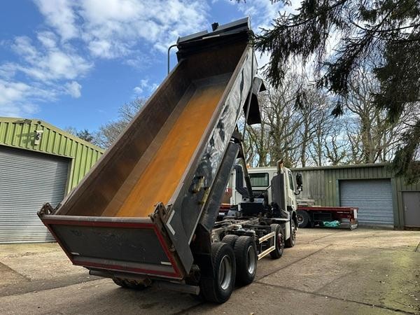 Daf CF400 Steel Body Tipper 8x4 Automatic Release Tailboard 