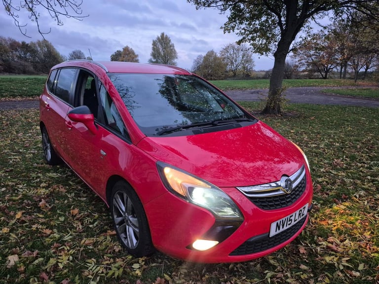 Vauxhall zafira tourer sri 2.0 cdti 2015 15 reg 7 seater 6 speed fsh mot 2026 runs great 