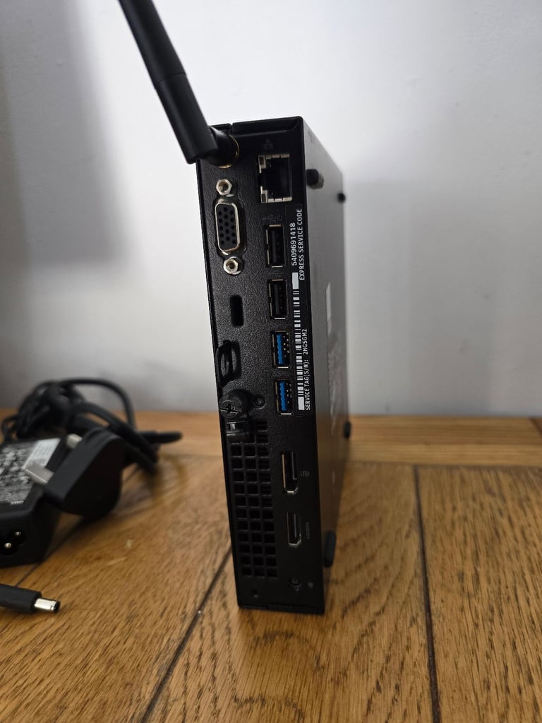 Dell Core i5 micro Desktop PC 16GB DDR4 RAM 256GB SSD WIN 11 pro Bultin Wifi & Bluetooth