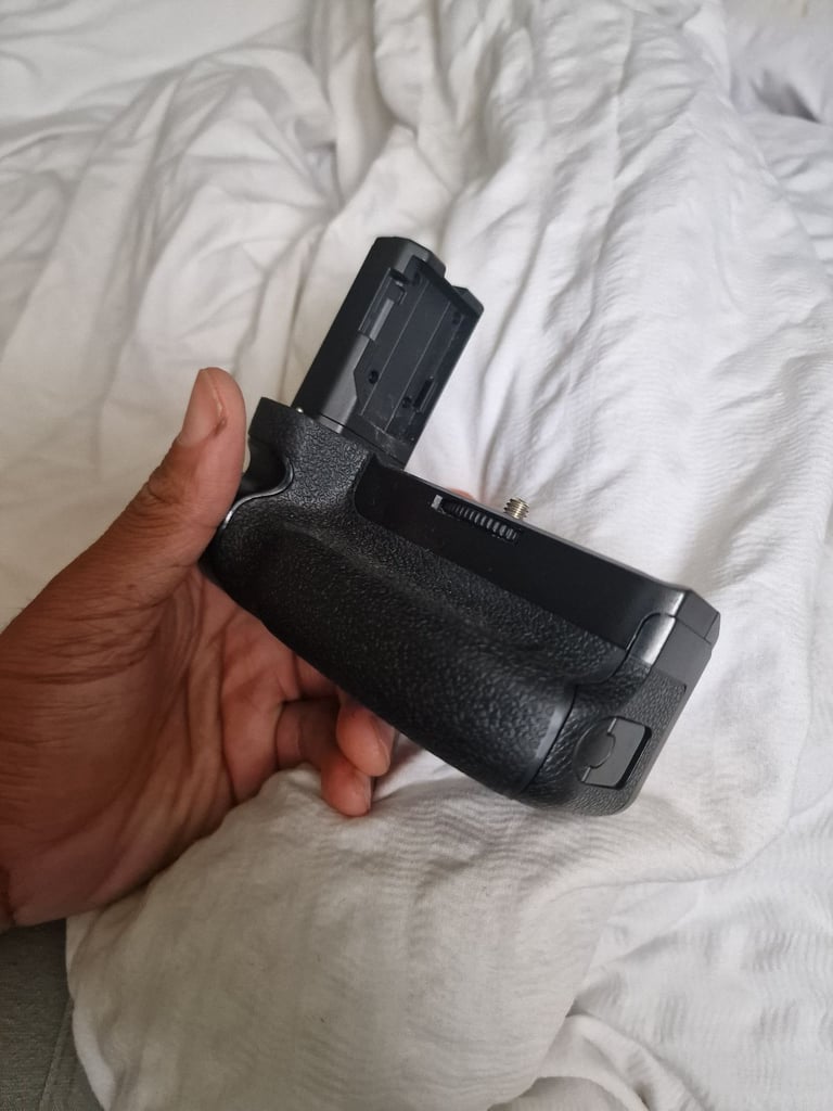 Sony A7Riii with Silicone case, Camera cage and camera Grip