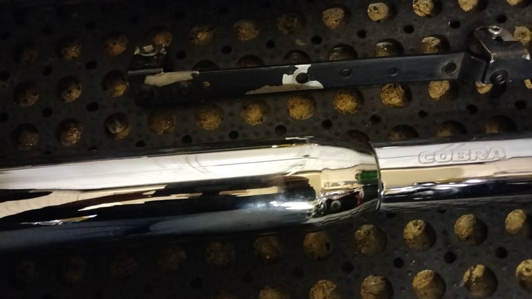 Yamaha xv1600 Wildstar cobra exhaust