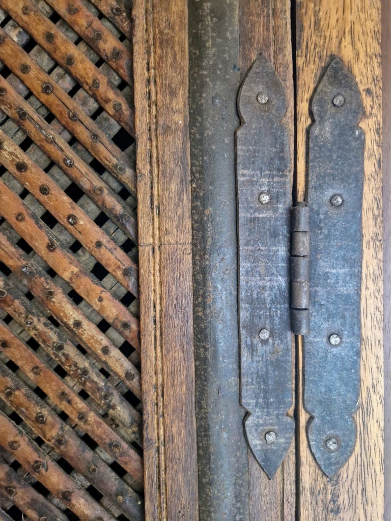 Vintage Indian armoire or storage cupboard