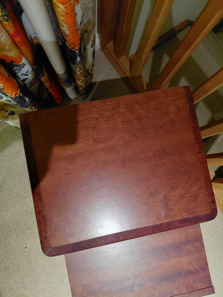 STAG vintage rare minstrel bedside chest.