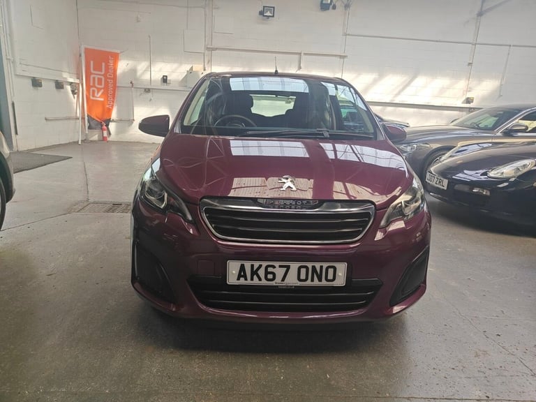 2017 Peugeot 108 1.0 Active 3dr HATCHBACK PETROL Manual