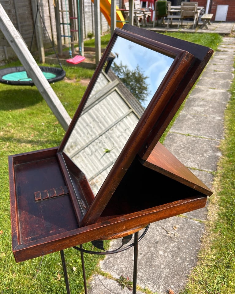19th Century Military Campaign Mirror