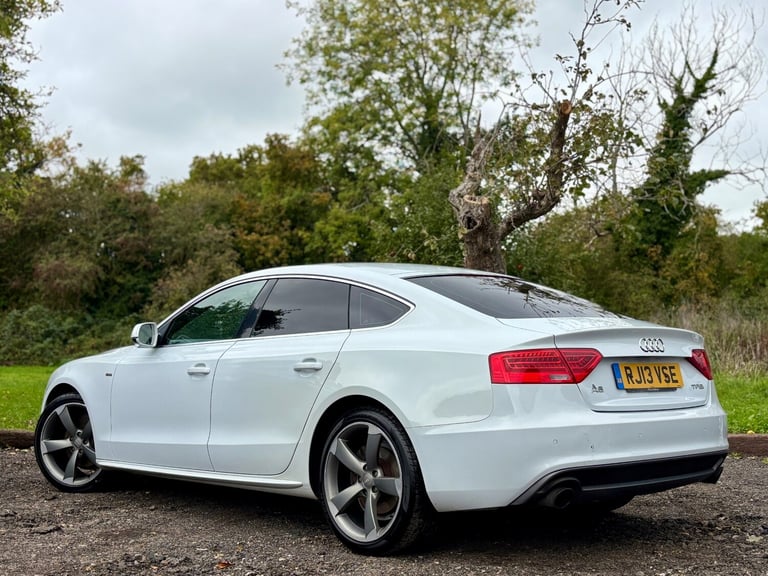 2013 Audi A5 1.8T FSI S Line Sportback 5 Door White Manual Petrol Facelift ULEZ 