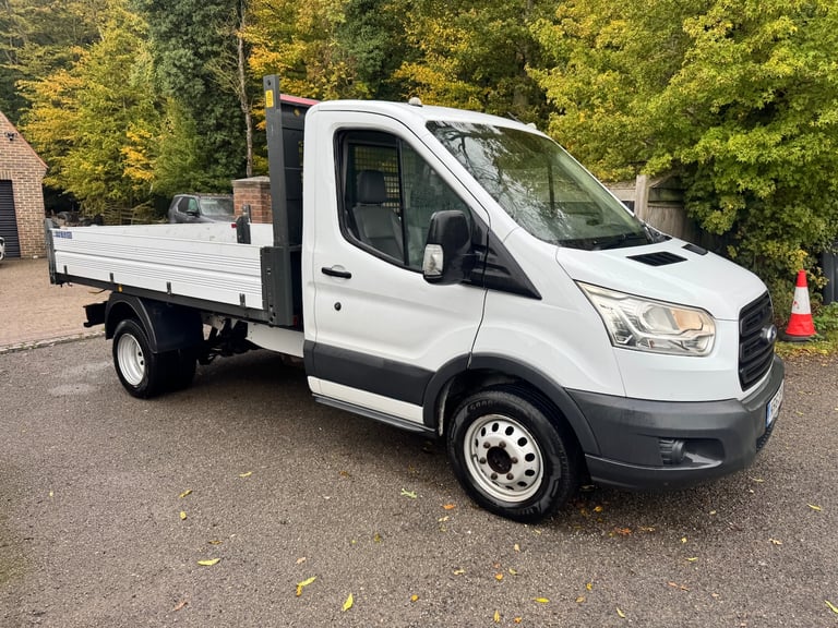 2016 (16) FORD TRANSIT 350 2.2 TDCI SINGLE CAB TIPPER + NO VAT 