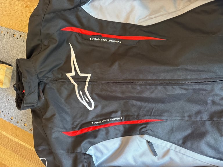 Immaculate alpinestars textile jacket - XL