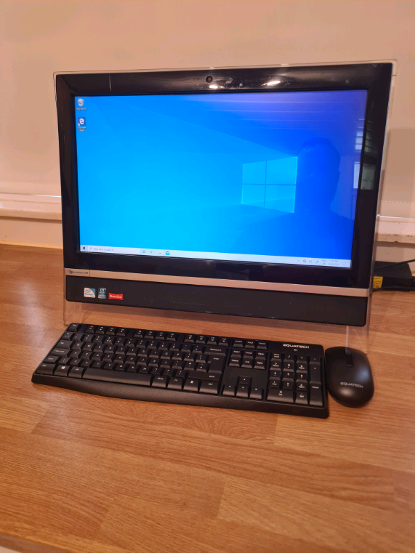 Packard Bell all in one 4gb ram 320g hdd toch screen 