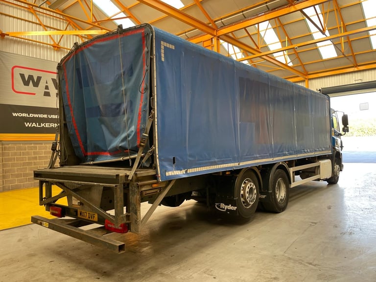 DAF CF330 *EURO 6*, 6X2 CURTAINSIDER/STEEL CARRIER - 2017 - MX17 DVF