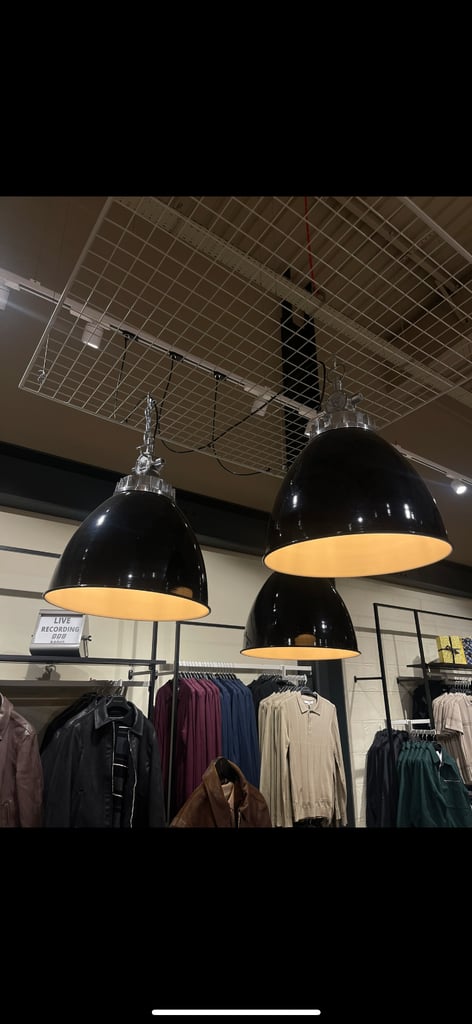 image for Brand New in Box - Andy Thornton Black Pendant Light