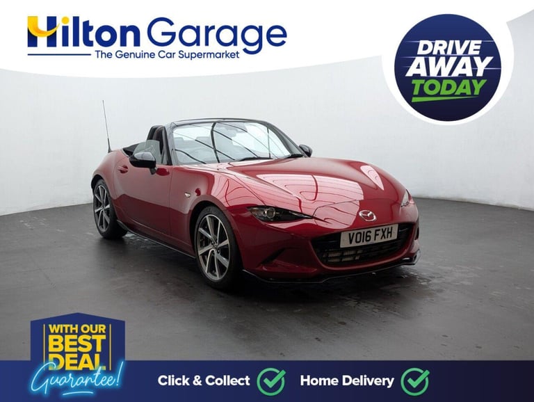 2016 Mazda MX-5 2.0 SKYACTIV-G Sport Recaro Convertible 2dr Petrol Manual Euro 6 (160 ps) - CONVE...