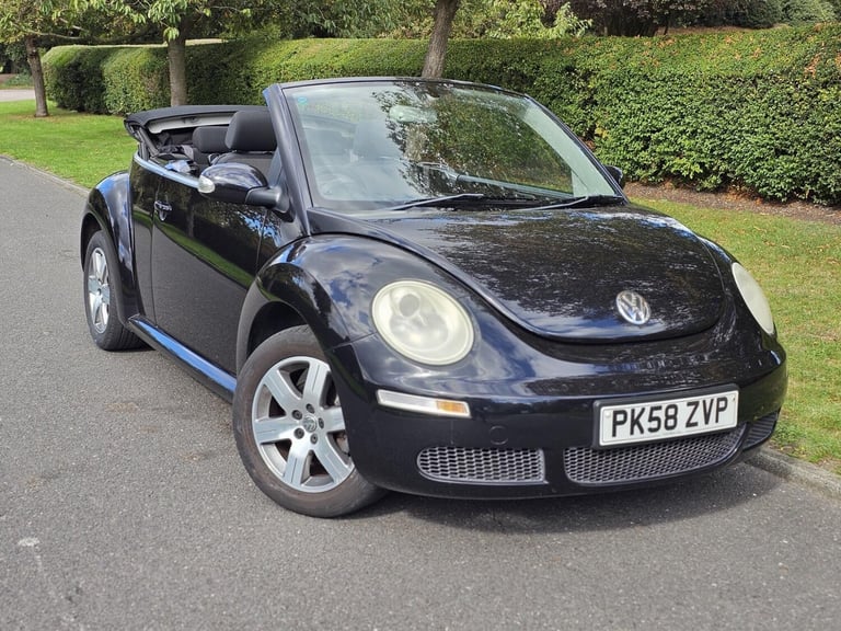  Volkswagen Beetle 1.6 Luna Cabriolet Euro 4 2dr Petrol Manual
