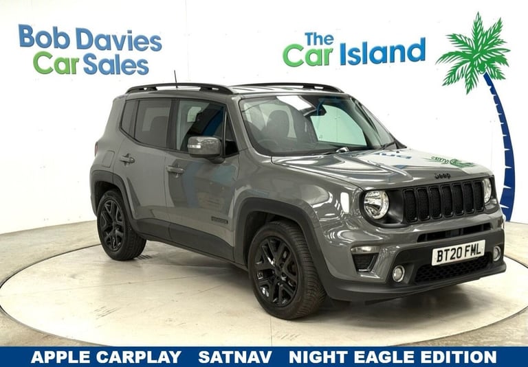 image for 2020 20 JEEP RENEGADE 1.0 GSE T3 NIGHT EAGLE SUV 5DR PETROL MANUAL EURO 6 (S/S) 