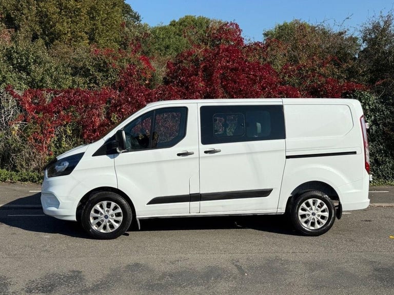 2023 72 FORD TRANSIT CUSTOM 2.0 300 ECOBLUE LEADER 6 SEATER CREW/COMBI PANEL VAN