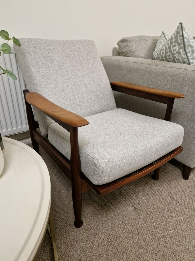 Guy Rogers Lounge Chair / Armchair Vintage Teak