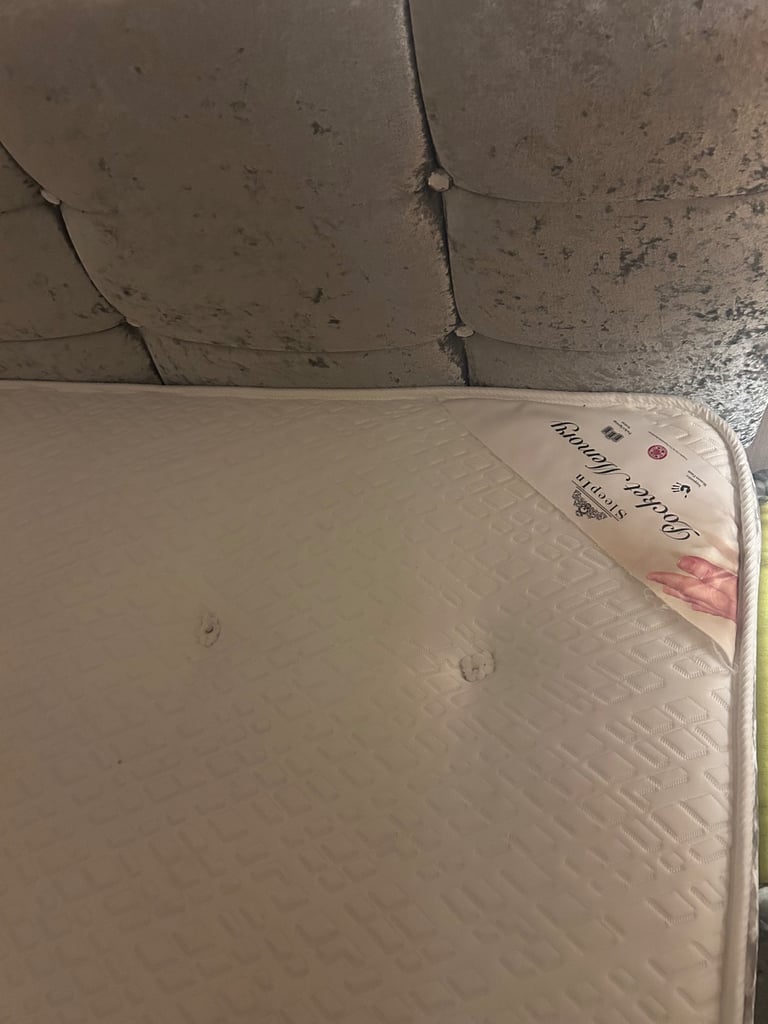 DOUBLE BED INCLUDES MATRESS 