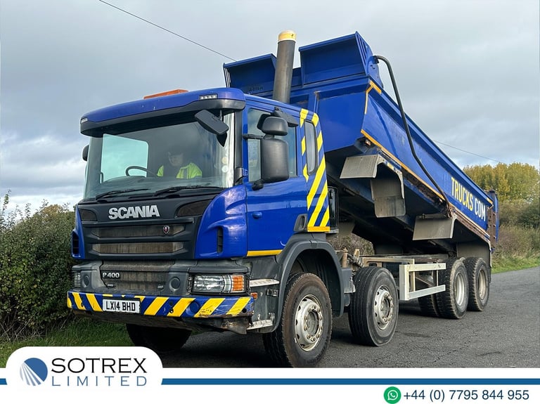 Scania P400 8 X 4 Steel Body Tipper