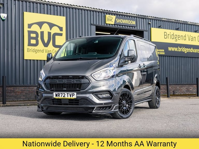 2022 Ford Transit Custom 2.0 EcoBlue 170ps Low Roof D/Cab Limited Van Auto PANEL VAN DIESEL Autom...