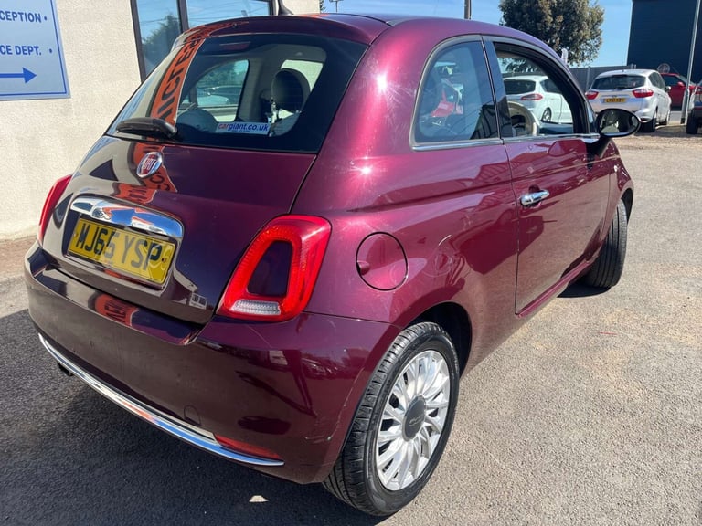 2015 Fiat 500 1.2 500 Lounge 3dr Hatchback Petrol Manual