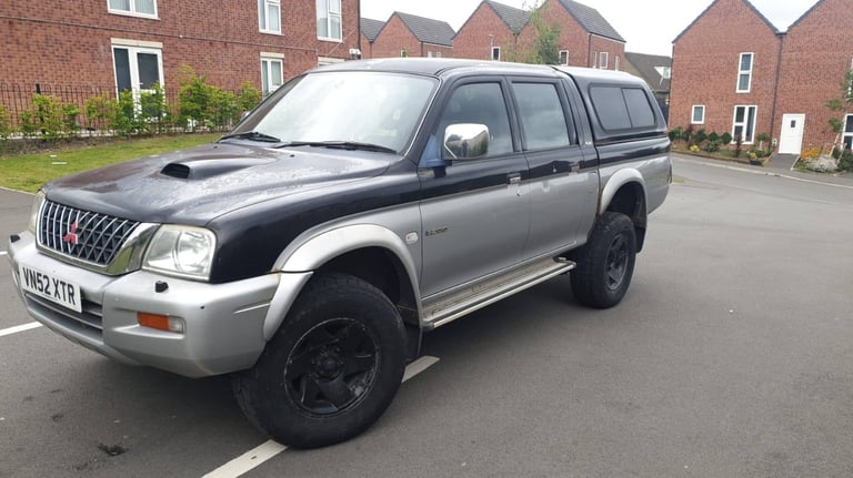 MITSUBISHI L200 2.5 TD DOUBLE CAB 4x4 4WD *NOT NAVARA HILUX  SHOGUN SPORT,  FORD RANGER