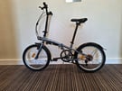 Folding bike btwin 20&quot; wheel serviced