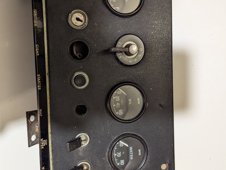 Dash dials control panel MK2 Jaguar 