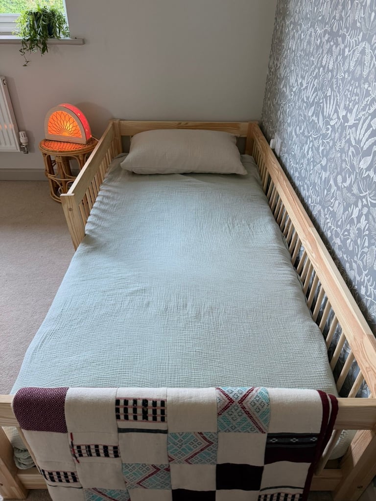 Gorgeous Tree Tale Single Montessori Kids Floor Beds - Wooden pine frame