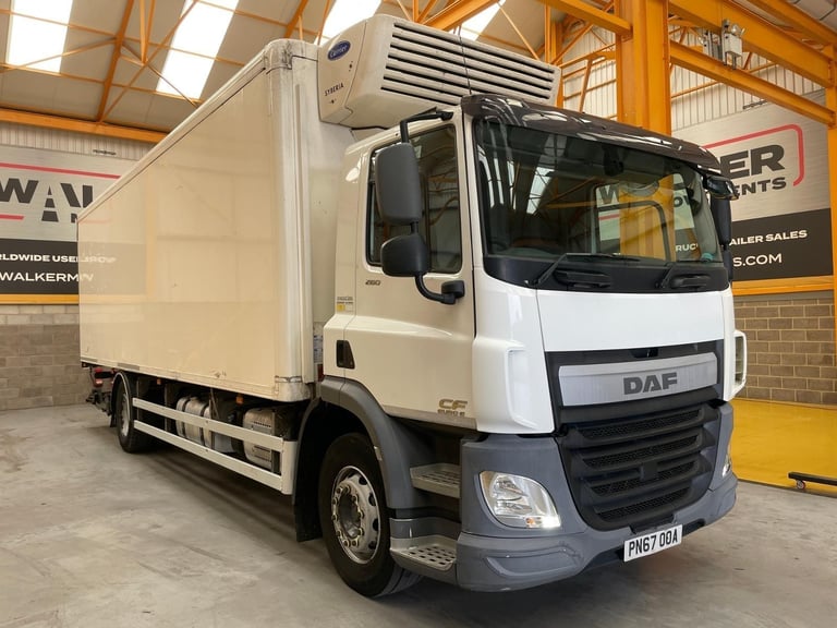 DAF CF260 *EURO 6*, 4X2 18 TONNE FRIDGE/FREEZER – 2017 – PN67 OOA