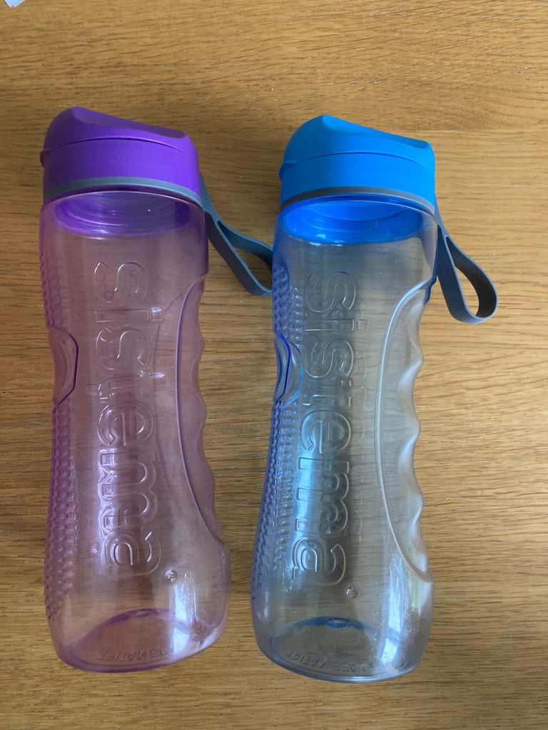 image for 2 Sistema water bottles large BPA-free