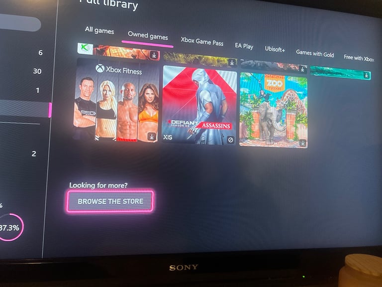 Xbox 1, 51 built in games 