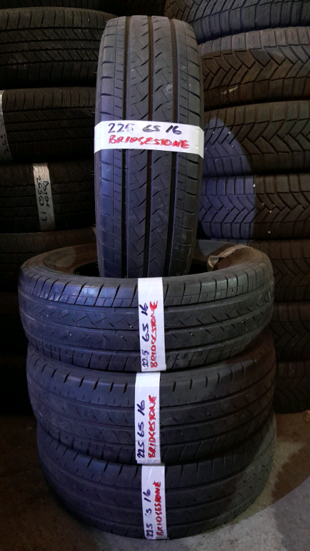 225 65 16c Bridgestone tyres & 1000s more 7mm tread open 7 days 
