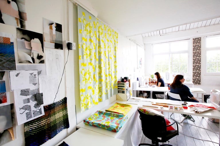 Amazing Textile Design Studio with Well-connected Art & Design Community