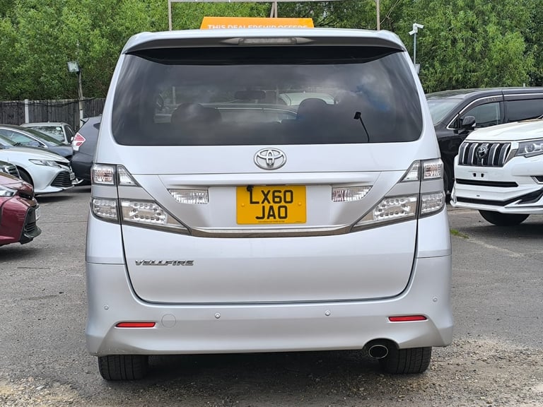 2011 Toyota Vellfire 2.4 Petrol Automatic 7 Seats ULEZ Free MPV Petrol Automatic