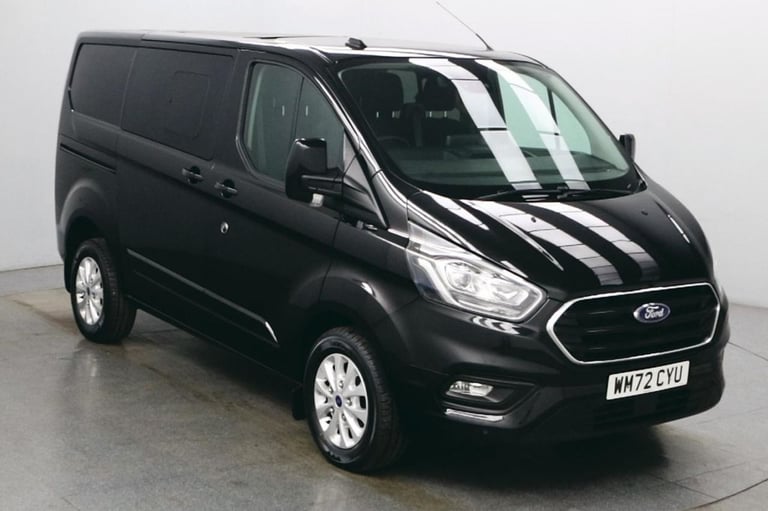 2022 Ford Transit Custom 2.0 EcoBlue 170ps Low Roof D/Cab Limited Van Auto PANEL VAN DIESEL Autom...